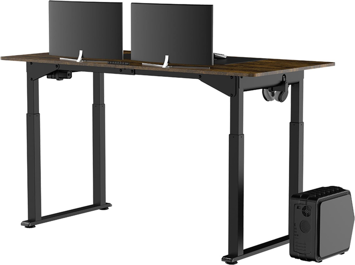 Biurko gamingowe ULTRADESK Uplift V2 Brown (UDESK-UP-OODE) - obraz 4