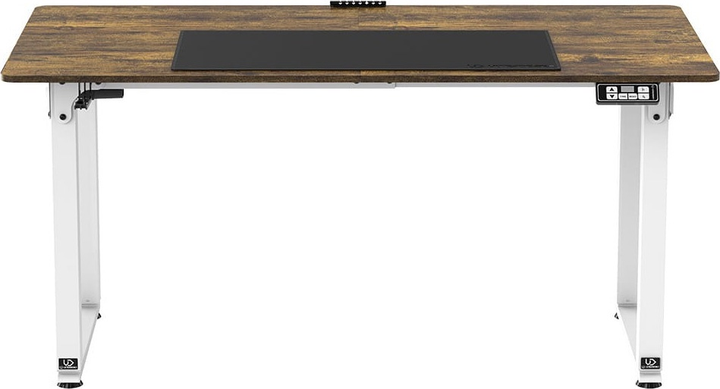 Biurko gamingowe ULTRADESK Uplift V2 Brown/White (UDESK-UP-WTOO) - obraz 12