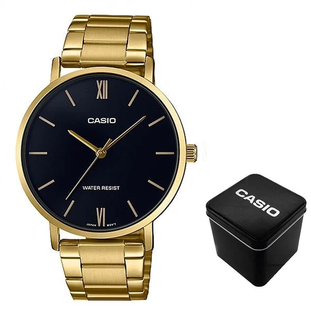 Наручний годинник Casio MTP-VT01G-1B - Фото 1 Наручний годинник Casio MTP-VT01G-1B - изображение 1