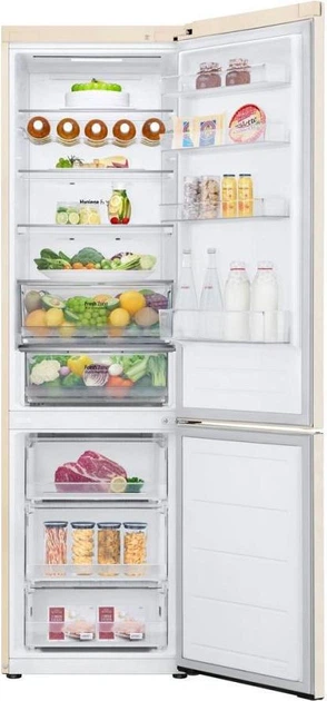 Холодильник с морозильной камерой LG GC-B509FEMW - изображение 4
