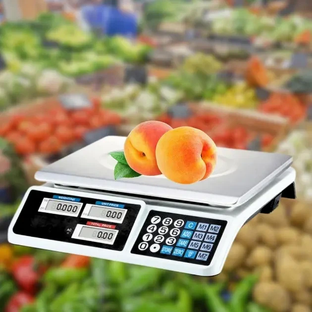 Весы digital pricing 50 кг с двумя дисплеями и аккумулятором 6V 4Ah - изображение 3