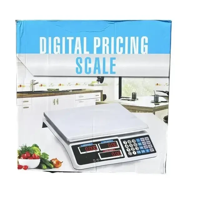 Весы digital pricing 50 кг с двумя дисплеями и аккумулятором 6V 4Ah - изображение 4