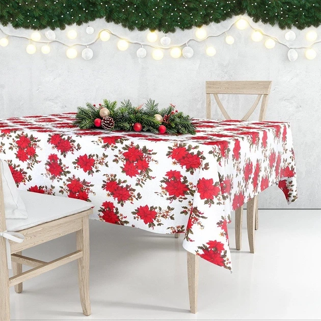 Скатертина Excellent Houseware святкова Різнокольорова 180 x 130 см (139693-W3) - зображення 8