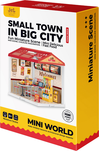 Игровой набор Shantou Yisheng Мини-дом фаст-фуд ресторан (6902241808572) - изображение 2