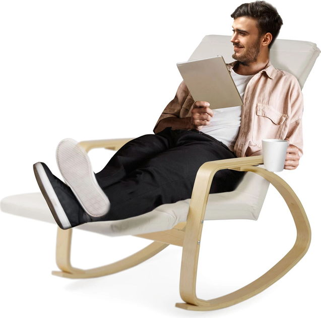 Fotel wypoczynkowy bujany Sofotel Suzi (5903890602307) - obraz 7