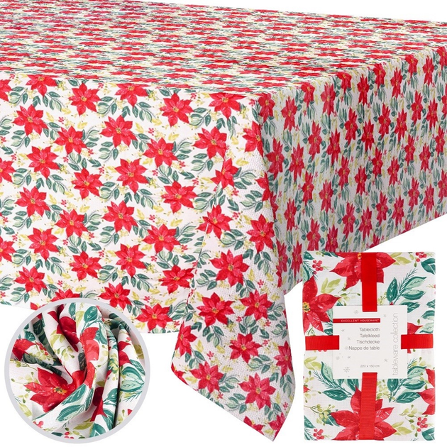 Obrus Excellent Houseware świąteczny Wielokolorowy 220 x 150 cm (139693-W3) - obraz 5