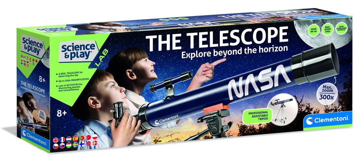 Teleskop Clementoni Science & Games 75087 (8005125750870) - obraz 1