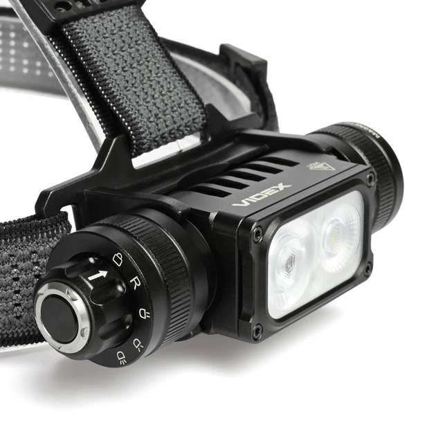 Налобный светодиодный фонарик VIDEX VLF-H066A 2000Lm 5000K – фото