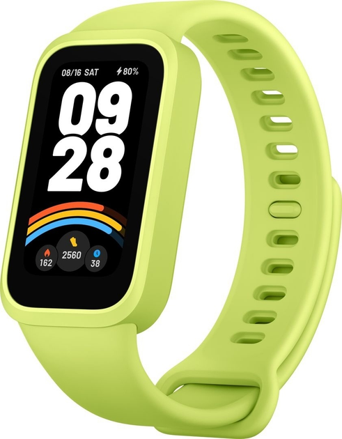 Smartband Xiaomi Smart Band 9 Active Green (BHR08L1GL) - obraz 3