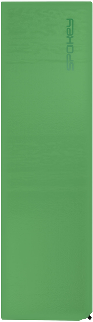 Килимок самонадувний Spokey Savory 180 x 50 x 2.5 см Зелений 943051 (5905339430519) - зображення 1