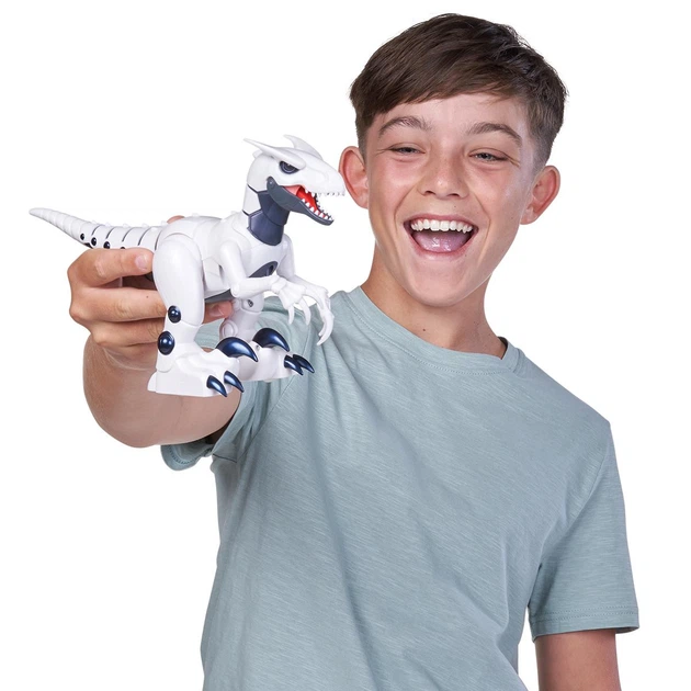 Интерактивная игрушка Robo Alive Robo Dino Раптор 71152 - Фото 4 Интерактивная игрушка Robo Alive Robo Dino Раптор 71152 - изображение 4