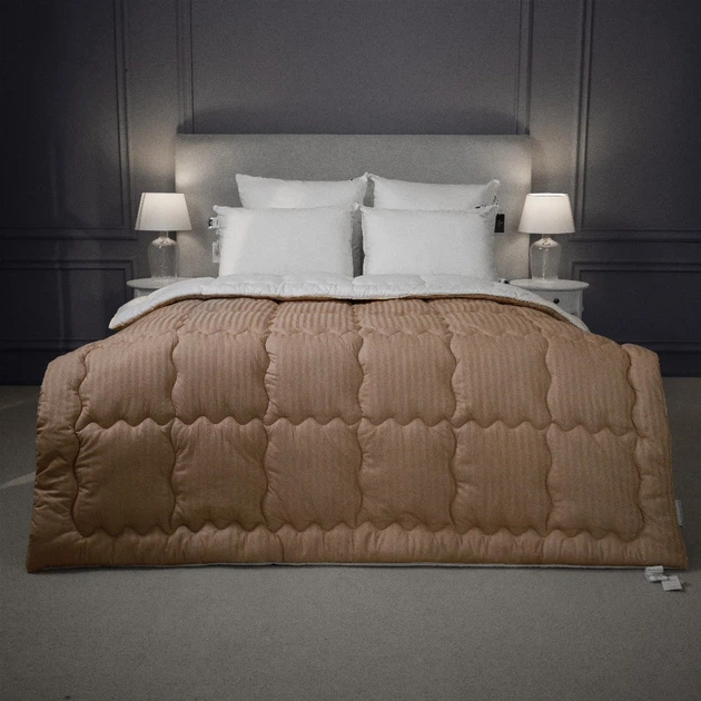 Одеяло шерстяное MirSon №1357 Carmela Hand Made Летнее 172x205 см (2200001531840) - изображение 7