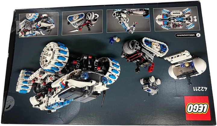 Zestaw klocków LEGO Technic Kosmiczny łazik księżycowy Lunar Outpost 1082 elementy (42211) (5702017816340) (955555912321468) - Outlet - obraz 3