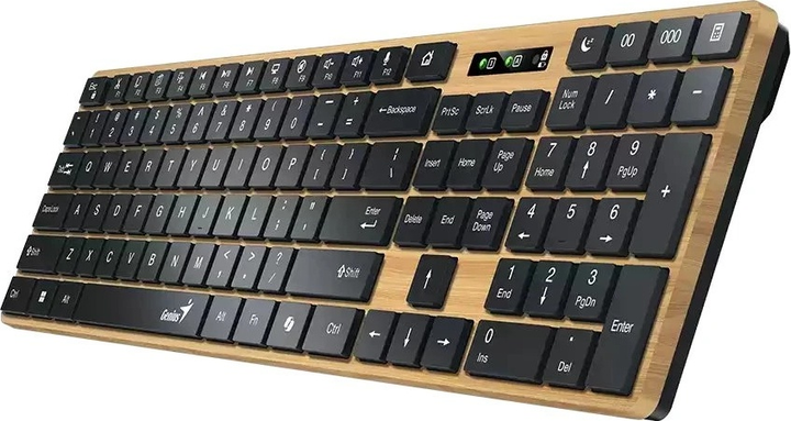 Klawiatura bezprzewodowa Genius Slimstar 7250BT Copilot Beige (31320004403) - obraz 3