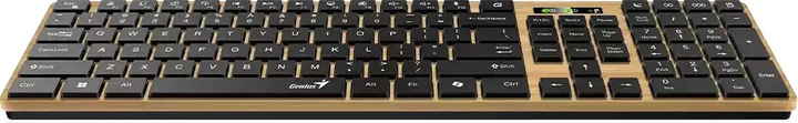 Klawiatura bezprzewodowa Genius Slimstar 7250BT Copilot Beige (31320004403) - obraz 4