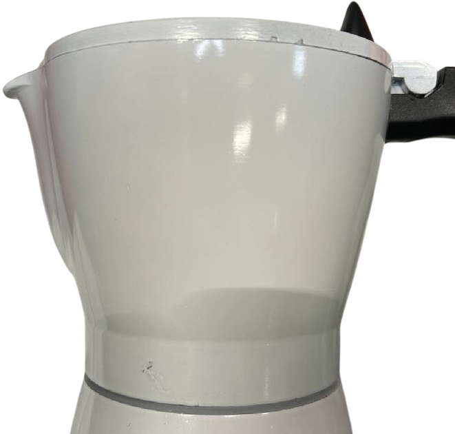 Гейзерна електрична кавоварка Camry Moka CR 4415 W Біла (5903887809139) (955555912452388) - Уцінка - зображення 2