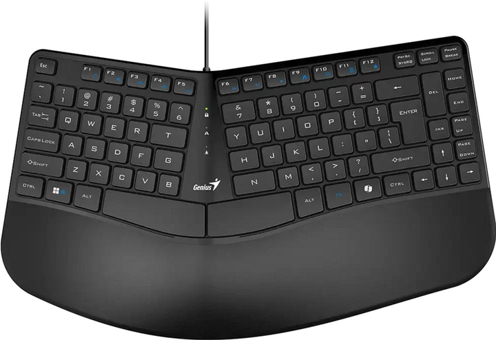 Klawiatura przewodowa Genius Ergo KB-700 Copilot USB Black (31310053403) - obraz 1