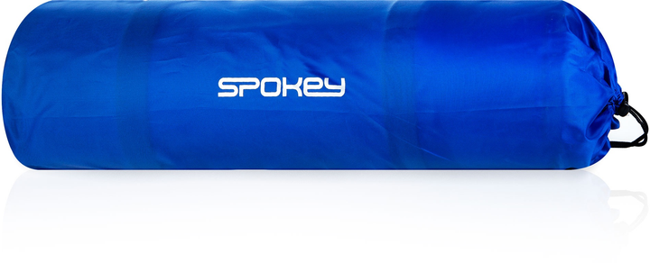 Килимок туристичний самонадувний Spokey FATTY 180 x 50 x 5 см Синій 927845 (5902693278450) - зображення 7