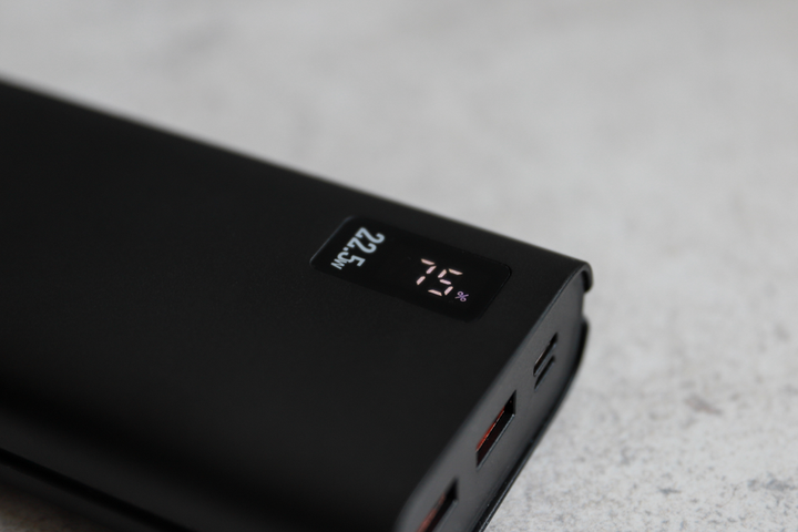 Powerbank Sponge 20000 mAh 22.5W Black (0703674402162) - obraz 6