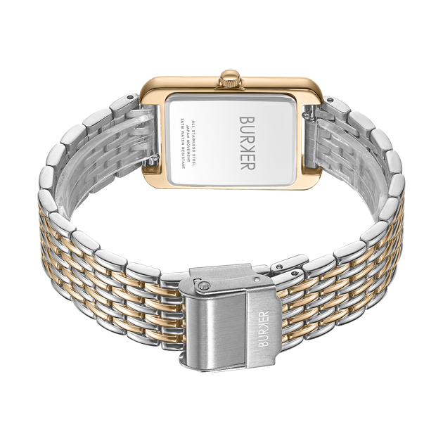 Жіночий Годинник Burker Watches Olivia Срібно-золотий - изображение 3