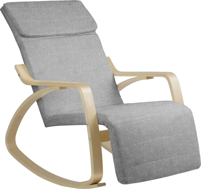 Крісло-гойдалка Sofotel Suzi Світло-сіре (5908220477204) - зображення 1