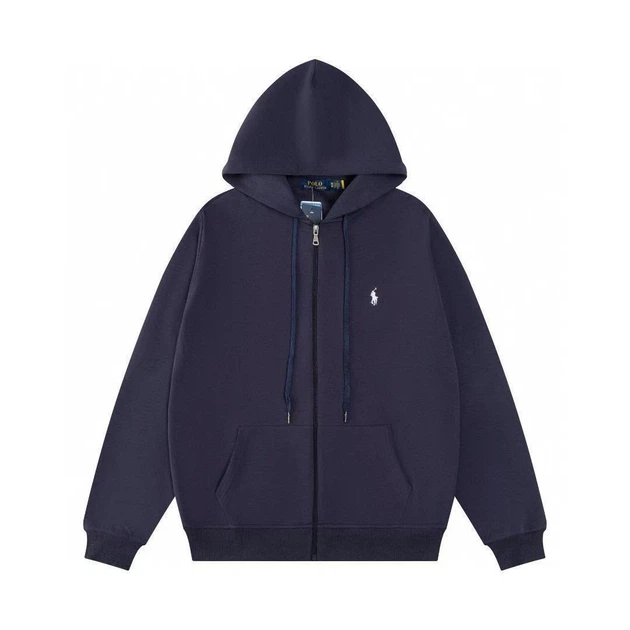 Мужская Зип-Худи Polo Ralph Lauren Темно-Синий S – Брендовая