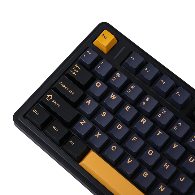 Игровая механическая клавиатура AULA F75 / Три режима подключения / Leobog Axis Reaper Switch / Dark Blue - изображение 4