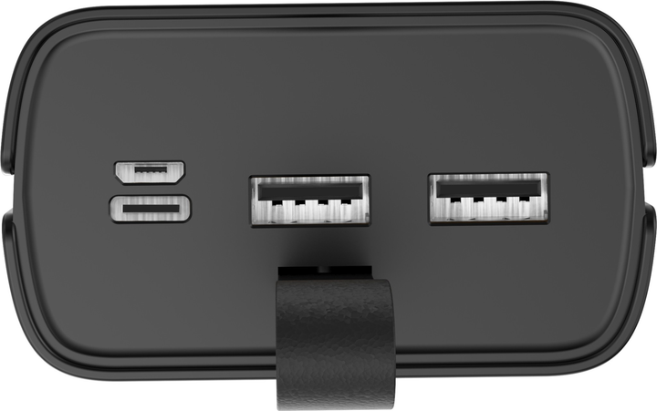 Powerbank Sponge 30000 mAh 22.5W Black (0703674402179) - obraz 4