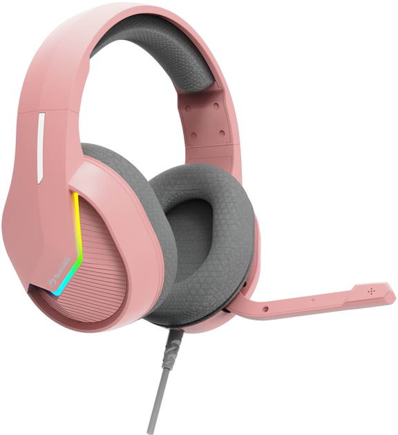 Навушники Marvo Tactic 40 RGB-LED Pink (H8618 PK) - зображення 2