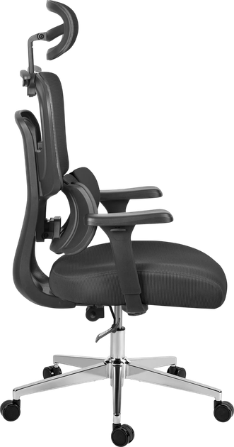 Офісне крісло Sofotel Talin з мікросітки Чорне (5903890629014) - зображення 2