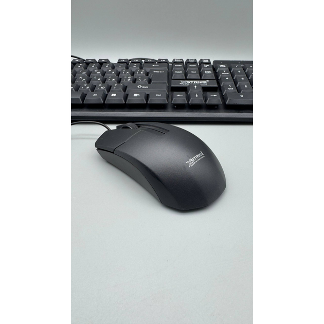 Проводная клавиатура и мышка Игровой набор для геймеров XSTRIKE X-1012 USB OFFICE - изображение 3
