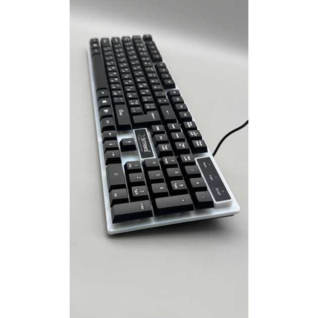 Проводная клавиатура с подсветкой XSTRIKE X-1080 RGB USB 43,4 × 13,1 × 3,2 см - изображение 2