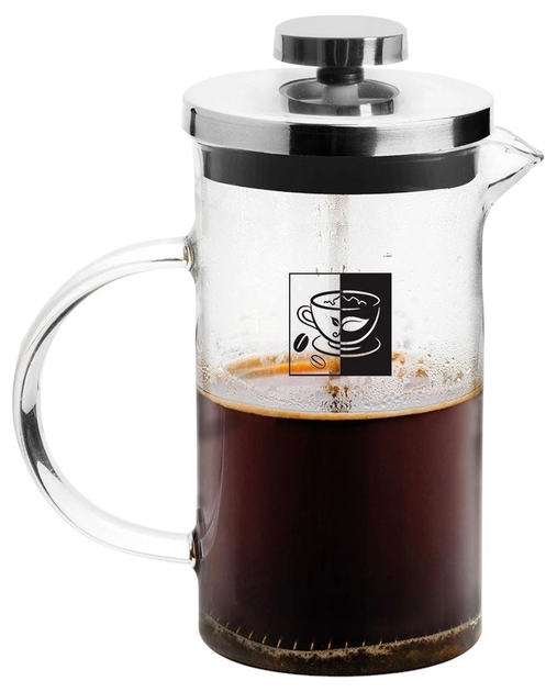 Чайник для заварювання кави і чаю Orion скляний Срібний 800 мл (8592381113933) - зображення 3