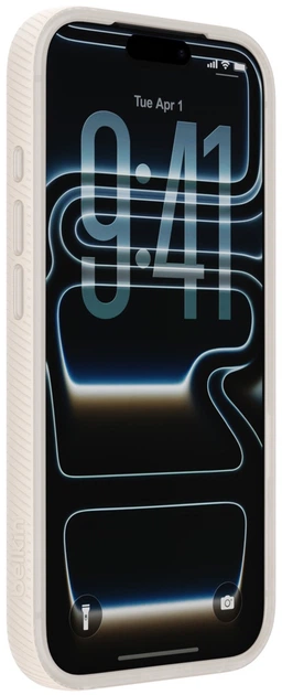 Чохол для смартфона Belkin Magnetic Protective Grip для Apple iPhone 17 Pro Sand (MSA035HQSA) - Фото 4 Чохол для смартфона Belkin Magnetic Protective Grip для Apple iPhone 17 Pro Sand (MSA035HQSA) - зображення 4
