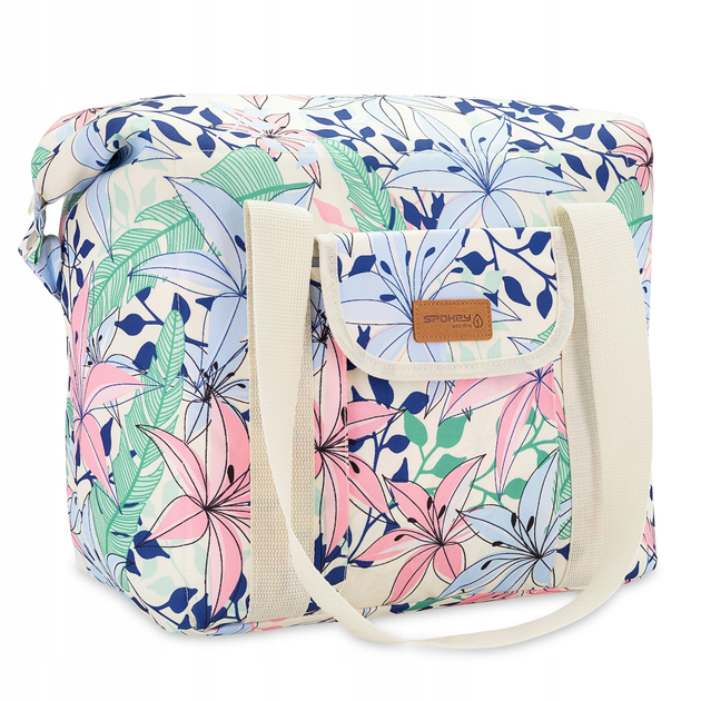 Термосумка Spokey ECO WAY Пляжна з ізоляцією велика 28 літрів на плече (5905339447579) - зображення 2