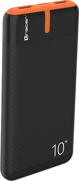 УМБ Tracer EnerGo 10000 mAh 10W  Black/Orange (TRABAT47513) - зображення 2