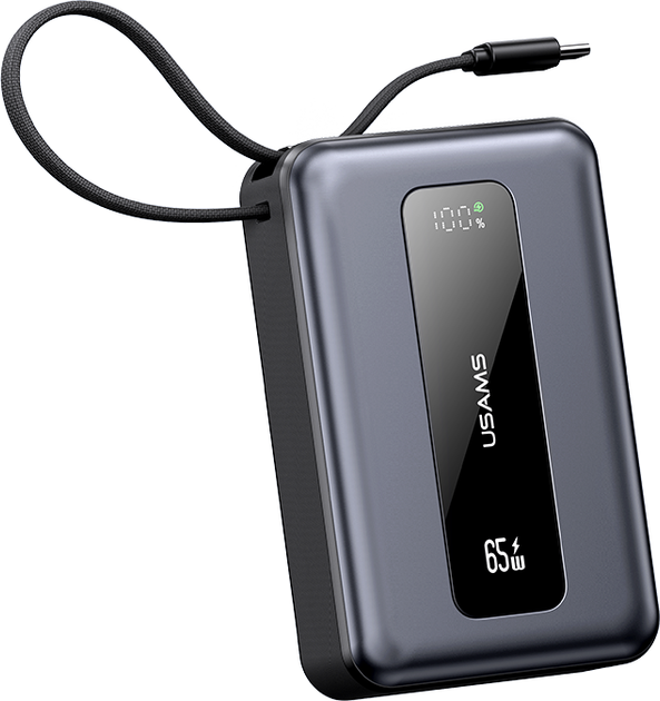 УМБ Usams XH Series CD243 20000 mAh 65W Tarnish (6958444993041) - зображення 1