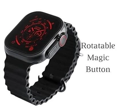 Сенсорные смарт-часы Smart T800 Ultra Black (16074-hbr) - изображение 3