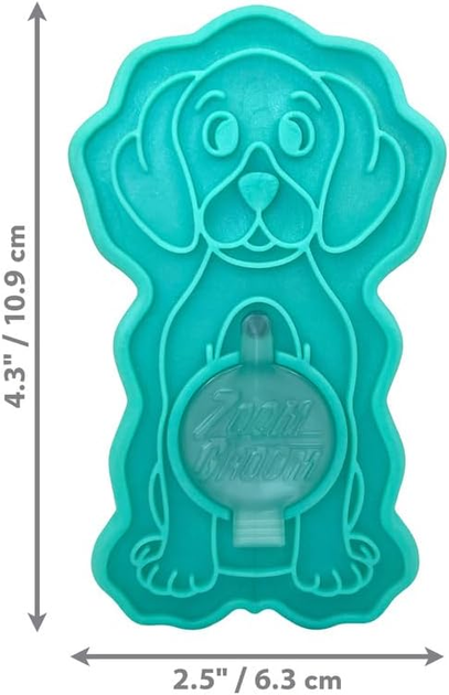 Щітка для собак KONG ZoomGroom Bubbles (0035585529011) - зображення 4