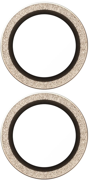 Szkło hartowane Panzer Glass Hoops Glitter do Apple iPhone 16 / 16 Plus / 17 Gold (5715685027291) - obraz 3