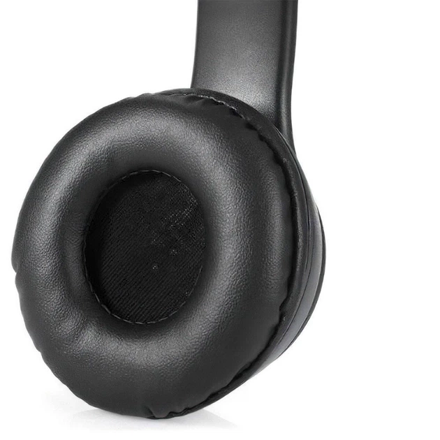 Наушники беспроводные P47 споддержкой карты памяти + встроенным FM-радио Black (16092) - изображение 7