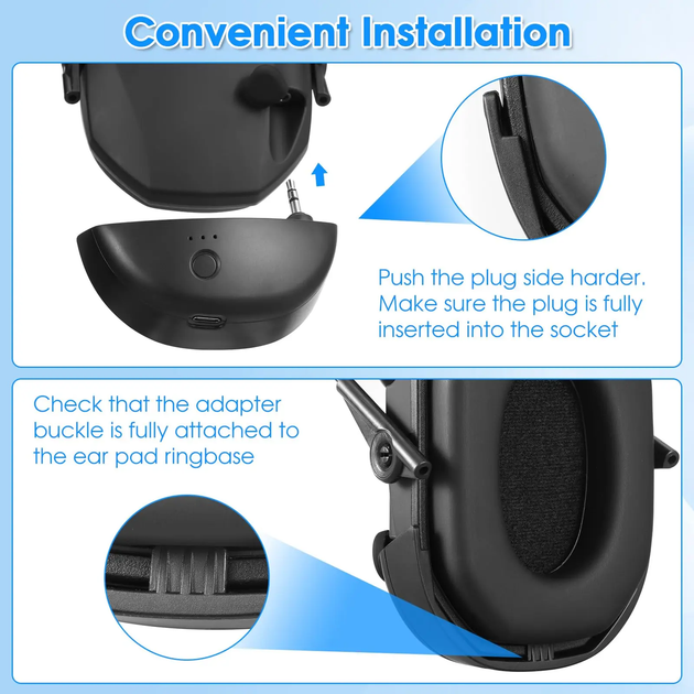 Bluetooth адаптер 5.1 для активних навушників Walkers (AI1550) - Фото 7 Bluetooth адаптер 5.1 для активних навушників Walkers (AI1550) - зображення 7