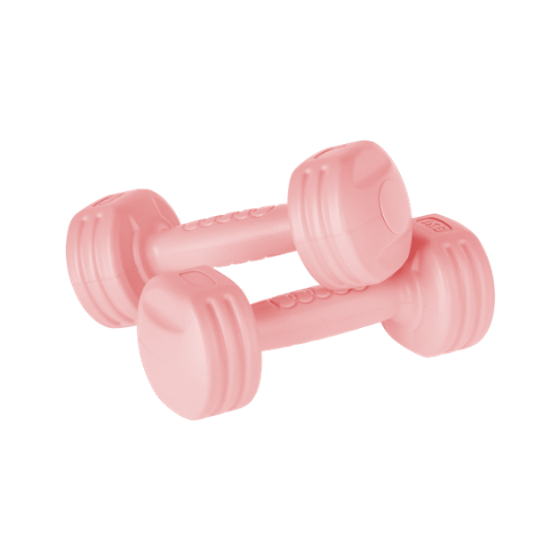 Набір гантелей бітумних Rebel Active RBA-2310 20 кг ( 2 x 1 кг + 2 x 2 кг + 2 x 3 кг + 2 x 4 кг) (5901890100823) - зображення 4