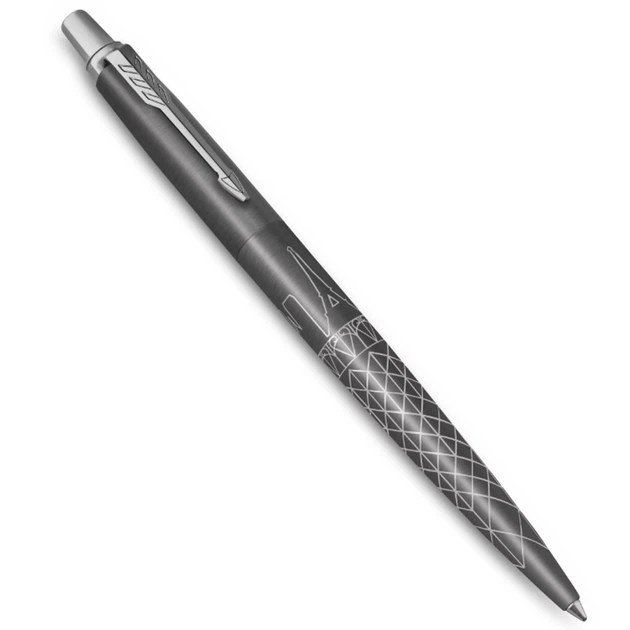 Ручка шариковая Parker JOTTER SE Paris Grey CT BP 19 032_PAR - Фото 3 Ручка шариковая Parker JOTTER SE Paris Grey CT BP 19 032_PAR - изображение 3