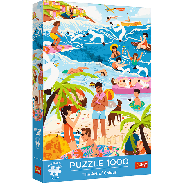 Пазлы Trefl 1000 элементов 68х48 см "Отдых на каникулах" - Фото 1 Пазлы Trefl 1000 элементов 68х48 см "Отдых на каникулах" - изображение 1