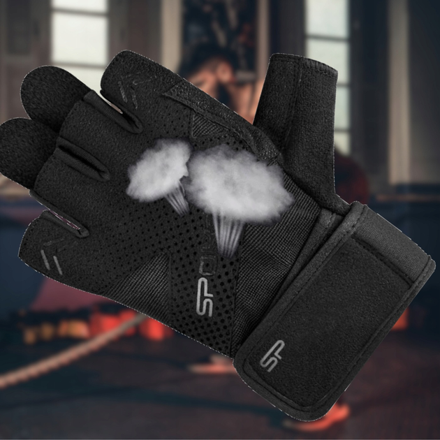 Rękawiczki treningowe Spokey na siłownię do ćwiczeń fitness HIKER XL 943725 (5905339437259) - obraz 5