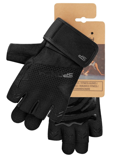 Rękawiczki treningowe Spokey na siłownię do ćwiczeń fitness HIKER L 943724 (5905339437242) - obraz 1
