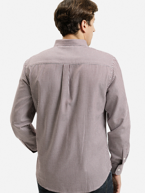 Сорочка бавовняна чоловіча Cross Jeans 35612-499 XL Червона (8697319809329) - зображення 2