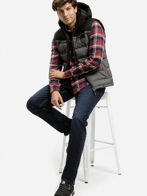 Koszula męska bawełniana w kratę Cross Jeans 35618-007 L Czerwona (8697319809602) - obraz 3