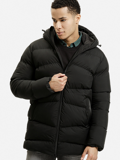 Kurtka zimowa męska Cross Jeans 40296-020 2XL Czarna (8697319804638) - obraz 1